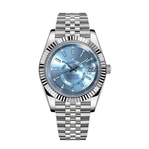 Datejust Mod Sky Dweller Ice Blue